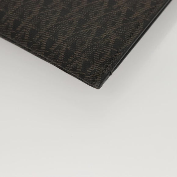 SAINT LAURENT Document case PVC Brown Auth BA2460