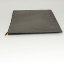 SAINT LAURENT Document case PVC Brown Auth BA2460-4