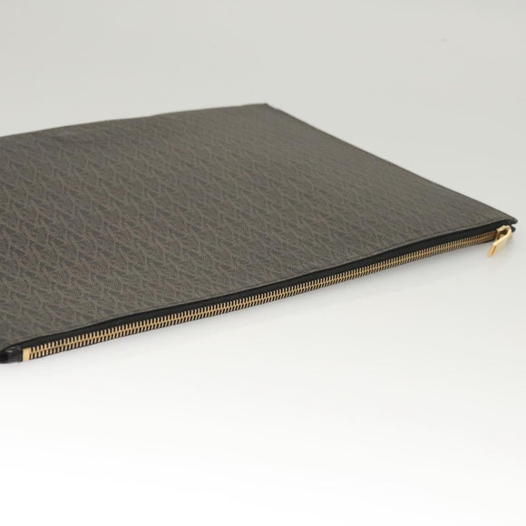 SAINT LAURENT Document case PVC Brown Auth BA2460