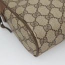 GUCCI GG Supreme Web Sherry Line Clutch Bag PVC Beige 89 01 002 Auth BA2470-14