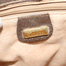 GUCCI GG Supreme Shoulder Bag PVC Beige Gold Auth BA2472-17