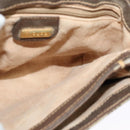 GUCCI GG Supreme Shoulder Bag PVC Beige Gold Auth BA2472-18