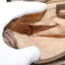 GUCCI GG Supreme Shoulder Bag PVC Beige Gold Auth BA2472-19