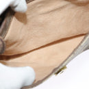 GUCCI GG Supreme Shoulder Bag PVC Beige Gold Auth BA2472-20