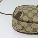 GUCCI GG Supreme Web Sherry Line Bag PVC Beige Gold 89 02 066 Auth BA2473-14