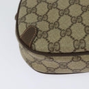 GUCCI GG Supreme Web Sherry Line Bag PVC Beige Gold 89 02 066 Auth BA2473-16