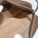 GUCCI GG Supreme Web Sherry Line Bag PVC Beige Gold 89 02 066 Auth BA2473-19