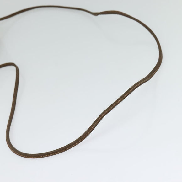 GUCCI GG Supreme Web Sherry Line Bag PVC Beige Gold 89 02 066 Auth BA2473