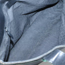 GUCCI Web Sherry Line Tote Bag Canvas Red Gray Green 73983 Auth BA2478-11