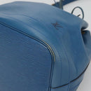 LOUIS VUITTON Epi Noe Shoulder Bag Toledo Blue M44005 LV Auth BA2482-8