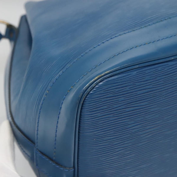 LOUIS VUITTON Epi Noe Shoulder Bag Toledo Blue M44005 LV Auth BA2482