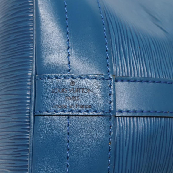 LOUIS VUITTON Epi Noe Shoulder Bag Toledo Blue M44005 LV Auth BA2482