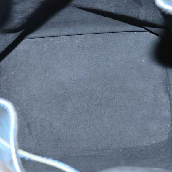 LOUIS VUITTON Epi Noe Shoulder Bag Toledo Blue M44005 LV Auth BA2482