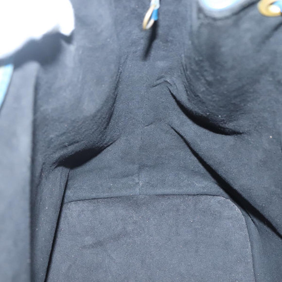 LOUIS VUITTON Epi Noe Shoulder Bag Toledo Blue M44005 LV Auth BA2482