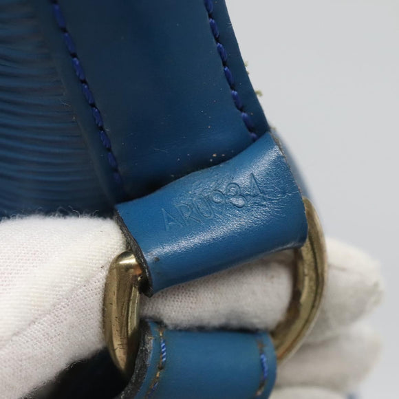 LOUIS VUITTON Epi Noe Shoulder Bag Toledo Blue M44005 LV Auth BA2482