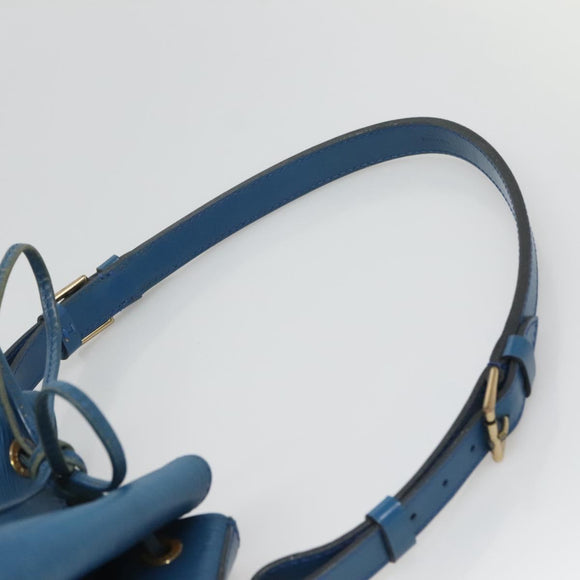 LOUIS VUITTON Epi Noe Shoulder Bag Toledo Blue M44005 LV Auth BA2482