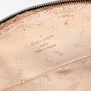 LOUIS VUITTON Monogram Trousse Demi Ronde Cosmetic Pouch M47520 LV Auth BA2491-9