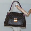 LOUIS VUITTON Monogram Orump Oroll Shoulder Bag Beige M40816 LV Auth BA2494-26