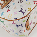 LOUIS VUITTON Monogram Multicolor Rita Bag 2way White M40125 LV Auth BA2497A-16