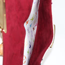 LOUIS VUITTON Monogram Multicolor Rita Bag 2way White M40125 LV Auth BA2497V-20