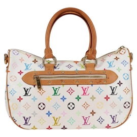 LOUIS VUITTON Monogram Multicolor Rita Bag 2way White M40125 LV Auth BA2497V - 0