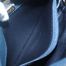 Christian Dior Shoulder Bag Leather Navy Gold Auth BA2504-20