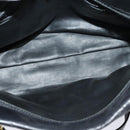 BALLY Shoulder Bag Leather Black Gold Auth BA2507-11