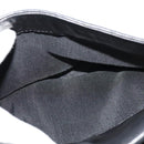 BALLY Shoulder Bag Leather Black Gold Auth BA2507-12