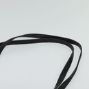 BALLY Shoulder Bag Leather Black Gold Auth BA2507-8