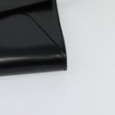 BALLY Shoulder Bag Leather Black Gold Auth BA2510-15