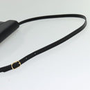 BALLY Shoulder Bag Leather Black Gold Auth BA2510-7