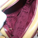 CARTIER Shoulder Bag Leather Yellow Gold Auth BA2511-12