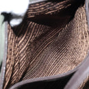 PRADA Shoulder Bag Nylon Green Silver Auth BA2512-20