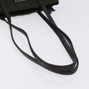 PRADA Shoulder Bag Nylon Green Silver Auth BA2512-7