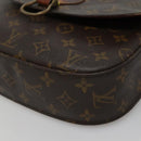 LOUIS VUITTON Monogram Saint Cloud GM Shoulder Bag M51242 LV Auth BA252-15