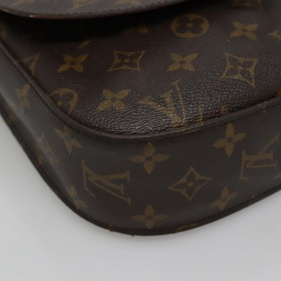 LOUIS VUITTON Monogram Saint Cloud GM Shoulder Bag M51242 LV Auth BA252
