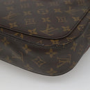 LOUIS VUITTON Monogram Saint Cloud GM Shoulder Bag M51242 LV Auth BA252-17