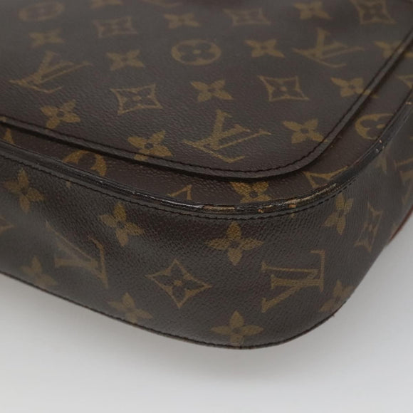 LOUIS VUITTON Monogram Saint Cloud GM Shoulder Bag M51242 LV Auth BA252