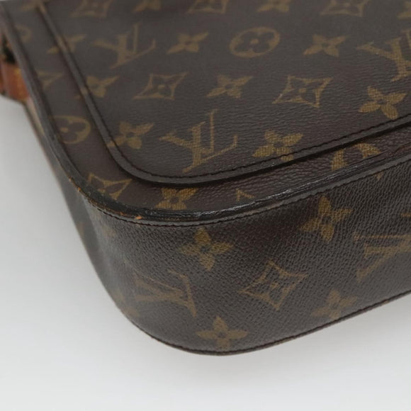 LOUIS VUITTON Monogram Saint Cloud GM Shoulder Bag M51242 LV Auth BA252