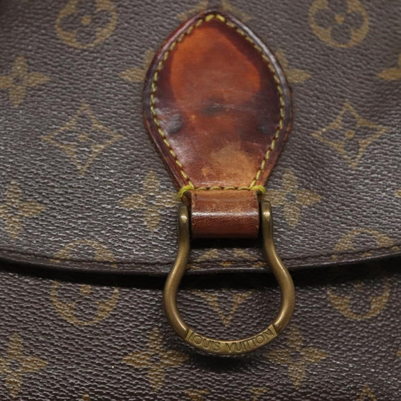 LOUIS VUITTON Monogram Saint Cloud GM Shoulder Bag M51242 LV Auth BA252