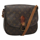 LOUIS VUITTON Monogram Saint Cloud GM Shoulder Bag M51242 LV Auth BA252-1
