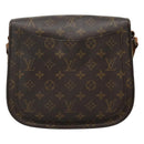 LOUIS VUITTON Monogram Saint Cloud GM Shoulder Bag M51242 LV Auth BA252-2