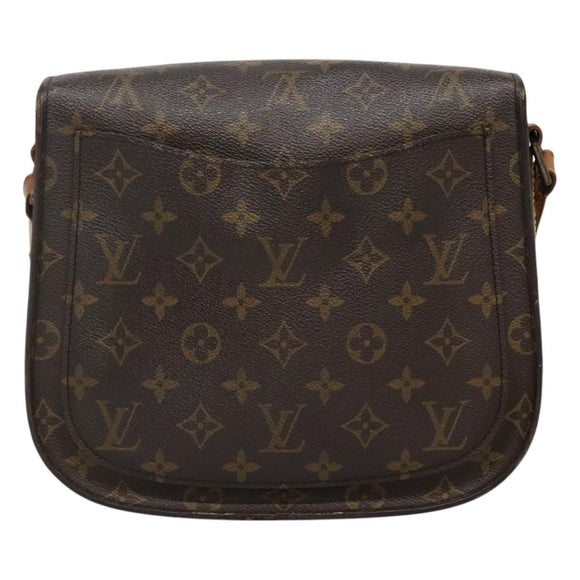 LOUIS VUITTON Monogram Saint Cloud GM Shoulder Bag M51242 LV Auth BA252