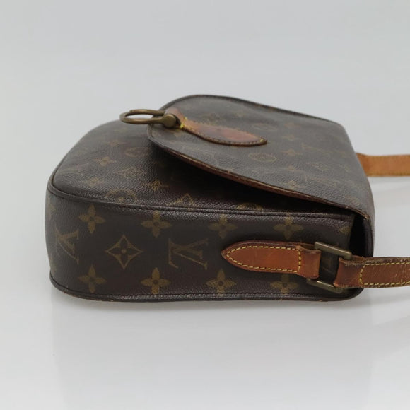 LOUIS VUITTON Monogram Saint Cloud GM Shoulder Bag M51242 LV Auth BA252