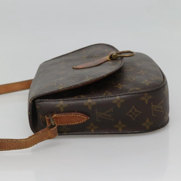 LOUIS VUITTON Monogram Saint Cloud GM Shoulder Bag M51242 LV Auth BA252