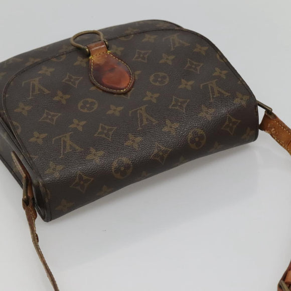 LOUIS VUITTON Monogram Saint Cloud GM Shoulder Bag M51242 LV Auth BA252