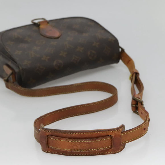 LOUIS VUITTON Monogram Saint Cloud GM Shoulder Bag M51242 LV Auth BA252