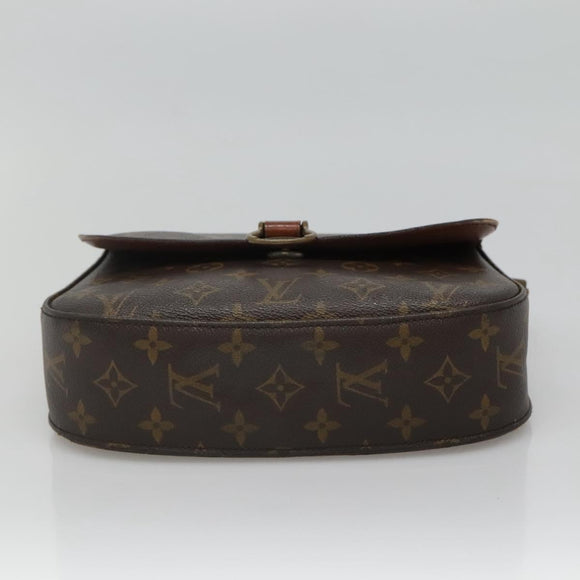 LOUIS VUITTON Monogram Saint Cloud GM Shoulder Bag M51242 LV Auth BA252