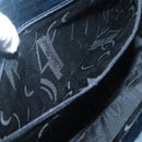 Salvatore Ferragamo Shoulder Bag Leather Navy Gold Auth BA2523-11