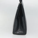 Salvatore Ferragamo Shoulder Bag Leather Navy Gold Auth BA2523-4